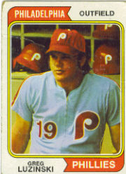 1974 Topps Baseball Cards      360     Greg Luzinski